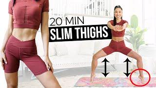 20 Minute Quick THIGH & LEG workout Isolated for thigh sculpting slimming & toning No weights