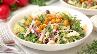 Dill Pickle Salad  Healthy + Make Ahead Recipe