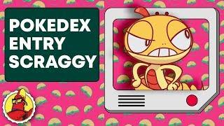 Pokedex Cartoon Entry 559 Scraggy  Pokemon Facts  Channel Frederator Network