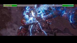 Kratos vs Thor 2nd Fight...with healthbars