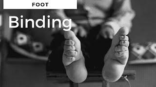 Ancient and modern foot binding practice  What ordeal are children suffering today?  Barefoot