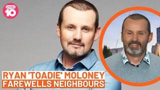 Ryan Toadie Moloney Farewells Neighbours  Studio 10