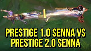 Prestige 1.0 Senna VS Prestige 2.0 Senna  League of Legends