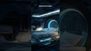 Spaceship Bedroom Ambiance #sciencefiction #spaceship #scifi