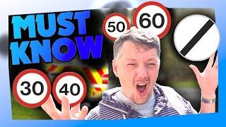 Know Your SPEED LIMITS  How To Tell Speed Limit Without Signs UK