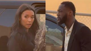 DEONTAY WILDER & NEW GIRLFRIEND FIRST IMAGES SINCE KO LOSS TO ZHILEI ZHANG  LEAVES ARENA IN RIYADH