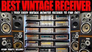 I TRIED EVERY VINTAGE RECEIVER... this was the BEST