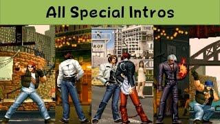 The King Of Fighters - All Special Intros 96 - 2003