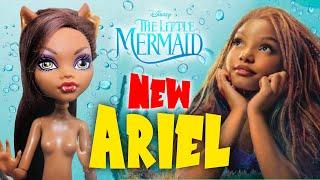 I MADE A NEW 2023 ARIEL DOLL  The Little Mermaid  Halle Bailey Monster High Doll by Poppen Atelier