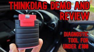 THINKCAR THINKDIAG demo and review. Diagnostic tool for under £100