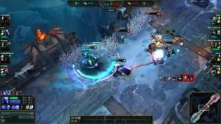 Ryze VS Fizz Ult duel in aram