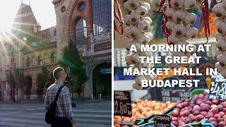 A Morning at the Great Market Hall in Budapest  Joseph Erdos
