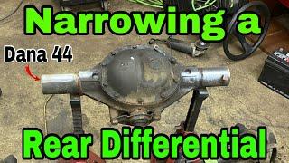 Narrowing a rear end ***HOW TO***    PT.1