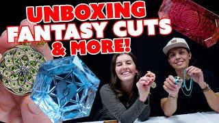 Unboxing Fantasy Cuts w Lapidary Artist  Rubellite & More
