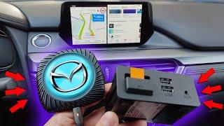 АКТИВАЦИЯ Android Auto и Apple Car Play НА ШТАТНОМ ГУ Mazda + СУПЕР Picasou адаптер ПРОЩЕ ПРОСТОГО