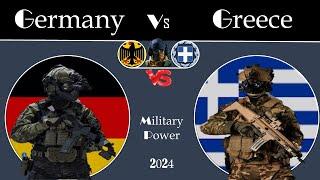 GERMANY vs GREECE  military power comparison 2024  Greece vs Germany