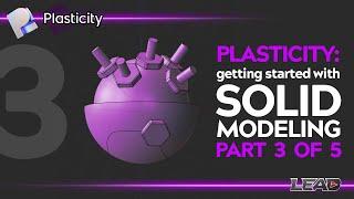 Getting Started with Plasticity Solid Modeling  How To Series  Episode 3  Patterns and Duplicate
