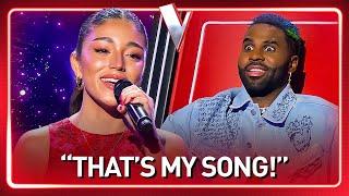 She SHOCKED Jason Derulo with a UNIQUE Cover of his own song on The Voice  Journey #347