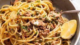 The most amazing CANNED TUNA PASTA