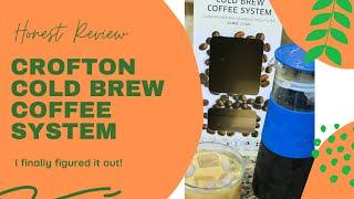 How to Make Iced Coffee  Review Crofton Cold Brew Coffee System