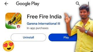 FREEFIRE INDIA PRE REGISTER PLAY STORE    FREEFIRE BACK INDIA