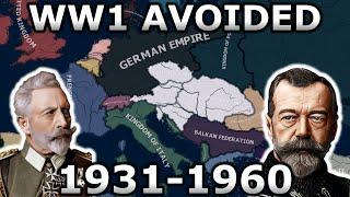 What if WW1 Never Happened?  HOI4 Timelapse