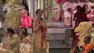 Amazing speech by neeta Ambani on Anant Ambani wedding#wedding #ambaniwedding