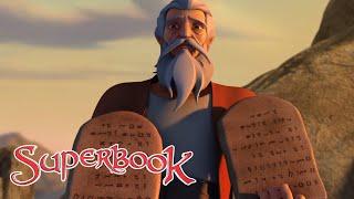 Superbook - Season 1 Episode 5 - The Ten Commandments  Full Episode Official HD Version