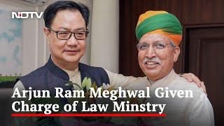 Kiren Rijiju Replaced As Law Minister