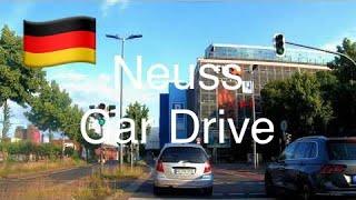 Neuss Car Drive  Virtual Tour Germany NRW In 4K