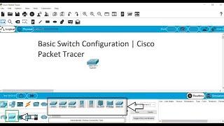 Cisco Packet tracer Switch configuration step by step