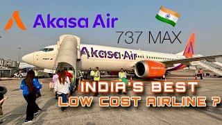  Akasa Air - Delhi to Goa  Boeing 737 MAX 8 FULL FLIGHT REPORT