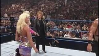 Jeff Jarrett attacks Moolah and Mae Young 991999