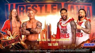 WWE 2K24  The USOS vs RK-BRO  RAW Tag Team Championship Elimination Match