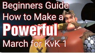 Beginners Guide - How to make a Powerful March