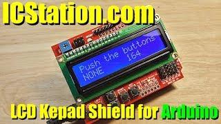 ICStation com LCD Keypad Shield for Arduino Review