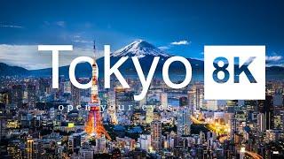 Tokyo - The Worlds Most Populous Metropolis  8K Video ULTRA-HD