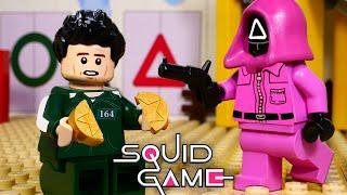 LEGO Мультфильм ИГРА В КАЛЬМАРА - ПРИКОЛЫ  Squid Game Stop Motion Animation