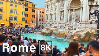 Rome 8K Most Beautiful City in the World