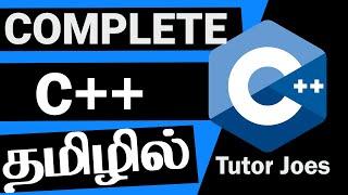 Learn c++ in Tamil  Complete C++ tutorial in Tamil   OOPs Tutorial in Tamil