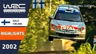 Rally Finland 2002 Day 2 WRC Highlights  Review  Results