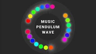 Polyrhythm Pendulum Wave makes me happy ≖≖≖≖◕‿◕≖≖≖≖