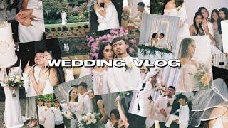 WE VLOGGED OUR ENTIRE WEDDING Cassie + Paul 