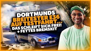 JP Performance - Dortmunds breitester BMW E36 auf Testfahrt