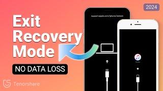 Fix iPhone Stuck in Recovery ModeWont Retore 2024 - 6 Ways - ALL iOS Supported