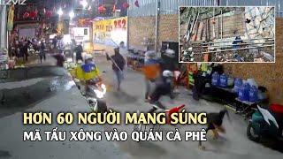 Hơn 60 người mang súng mã tấu xông vào quán tấn công khách ở TP.HCM