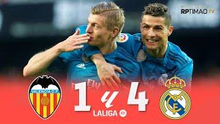 Valencia 1 x 4 Real Madrid ● La Liga 1718 Extended Goals & Highlights ᴴᴰ