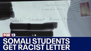 Somali UW students receive racist letter call for change  FOX 13 Seattle