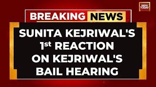 Arvind Kejriwals Bail Paused Wife Sunita Kejriwal Reacts Says Dictatorship On The Rise