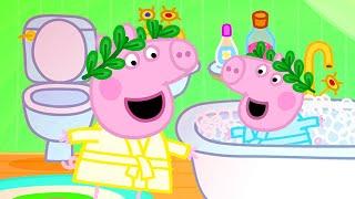 Peppa Pig Visits Suzy Sheeps Glamping Area  Peppa Pig Official Family Kids Cartoon